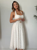 Vestido midi Capri